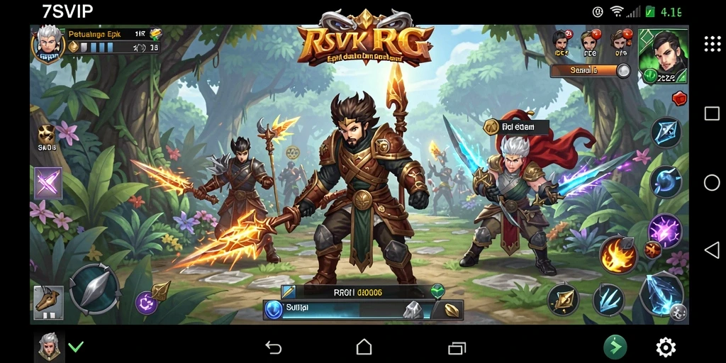 Gameplay menarik dan karakter yang kaya dalam 7SVIP.