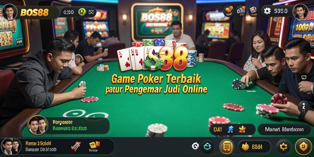 Screenshot BOS88 menampilkan gameplay seru dengan pemain yang berkompetisi.