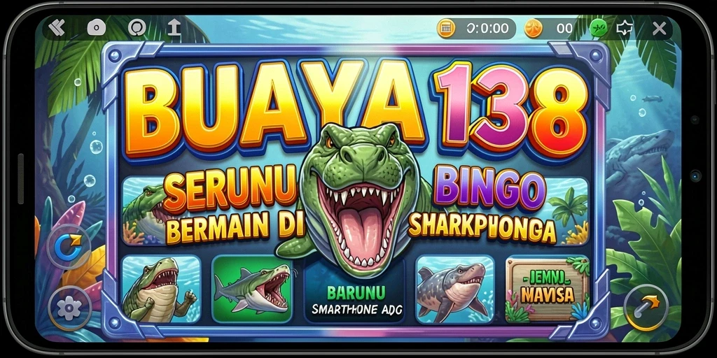 Tampilan gameplay seru dari BUAYA138 Bingo.