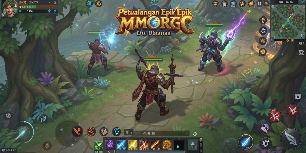 Gameplay seru dan interaktif di dunia MMORPG IDX777.