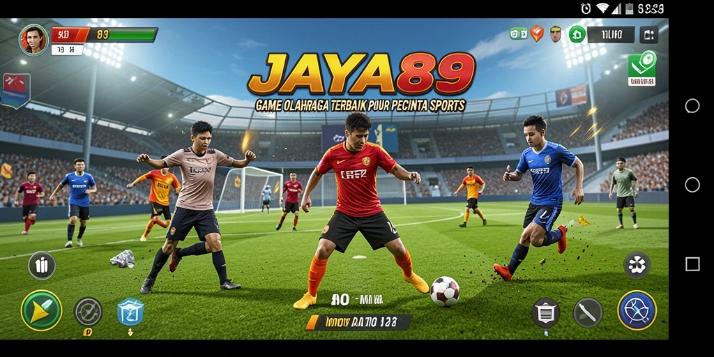 Screenshot JAYA89 menampilkan pemain beraksi dalam pertandingan olahraga yang seru.