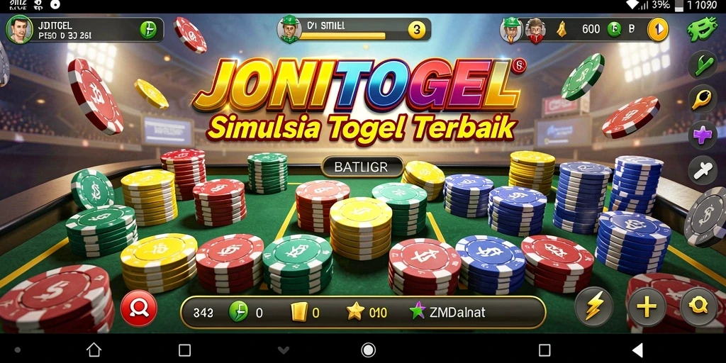 Gameplay JONITOGEL yang interaktif dan menarik.