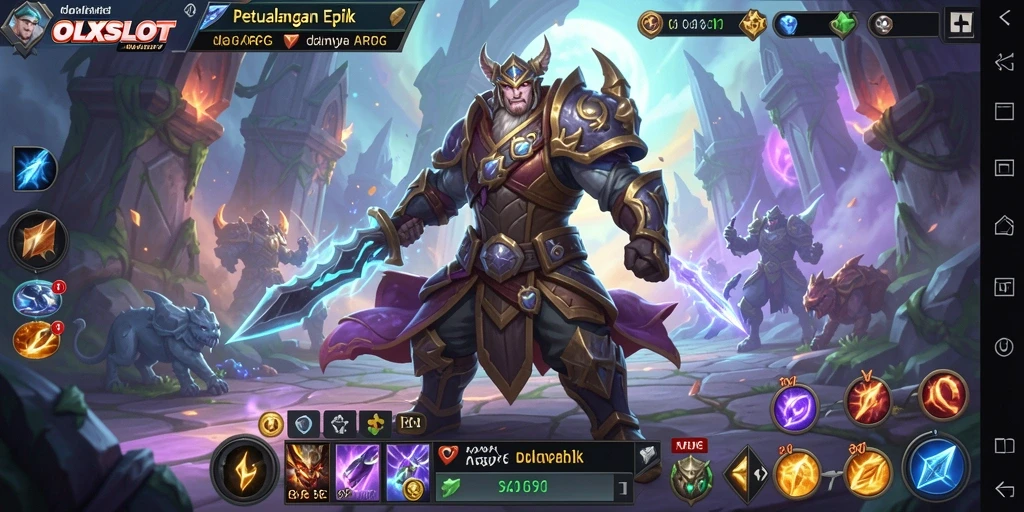 Tampilan gameplay ARPG yang menakjubkan dalam OLXSLOT.