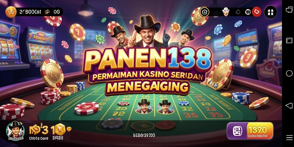 Screenshot utama PANEN138 menampilkan gameplay Kasino yang menarik.