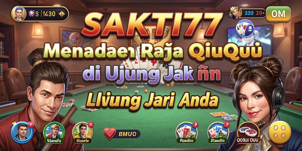 Tampilan permainan QiuQiu yang menarik dan interaktif di SAKTI77.