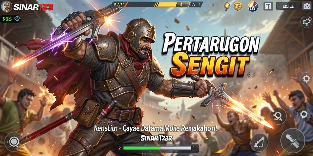 Tampilan gameplay seru dan menegangkan di SINAR123.