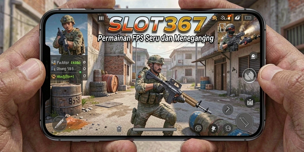 Screenshot menampilkan aksi seru dalam gameplay FPS.