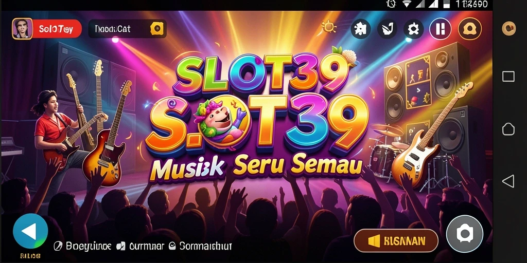 Screenshot SLOT39 menunjukkan gameplay musik yang mengasyikkan.