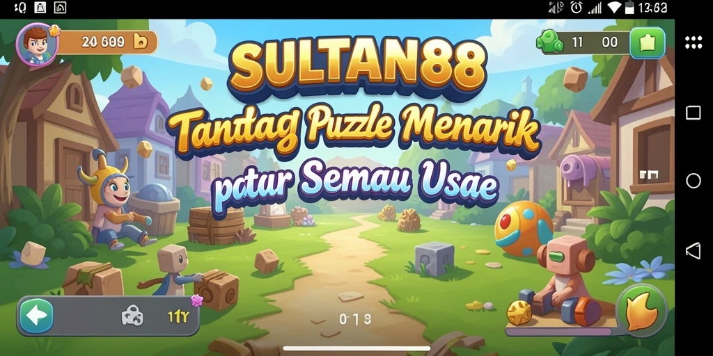 Tampilan gameplay menarik dari SULTAN88 yang menantang.